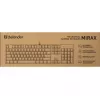 Defender Mirax GK-352 teclado gaming mecánico, switches Outemu Blue, iluminación RGB, con cable USB, Negro