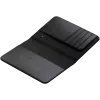 Satechi funda de pasaporte de cuero vegano con Find My (negro)