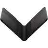 Satechi funda de pasaporte de cuero vegano con Find My (negro)