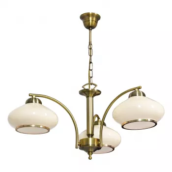Lámpara colgante Activejet Classic RITA Patina Triple 3xE27 para salón