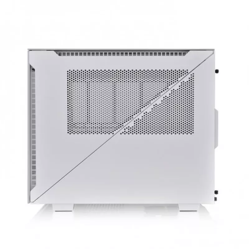 Caja micro Thermaltake Divider 200 TG Snow, blanca, cristal templado