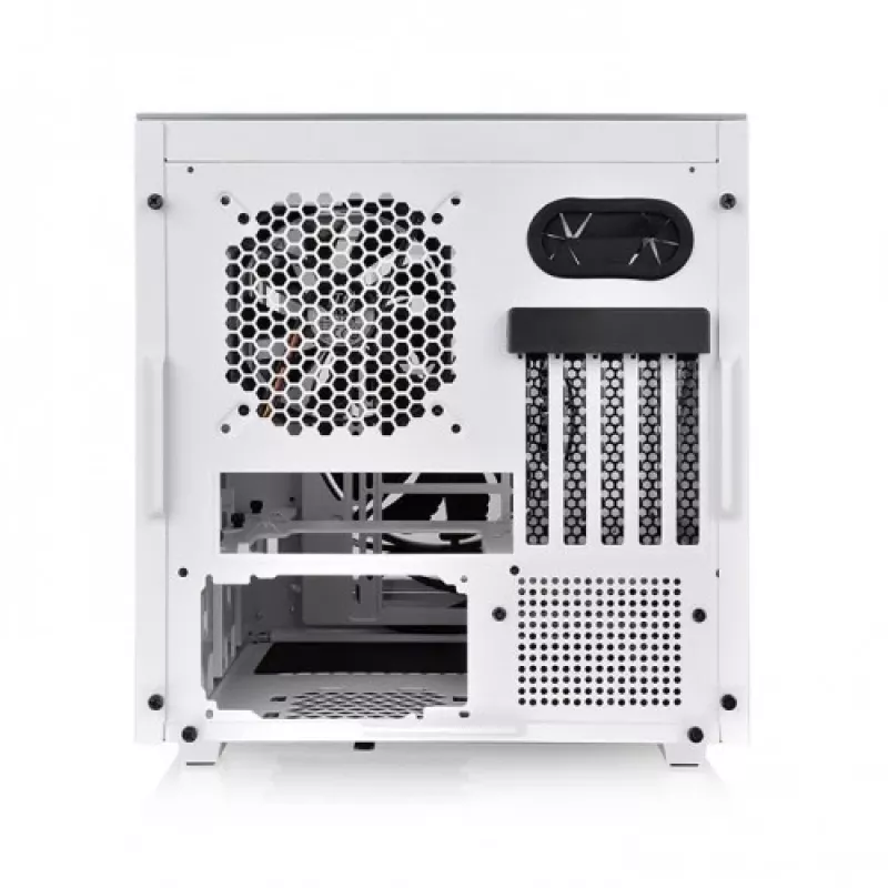 Caja micro Thermaltake Divider 200 TG Snow, blanca, cristal templado
