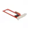 Tarjeta Delock PCI Express x4 a 1 x ranura EDSFF E1.S - Low Profile