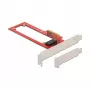 Tarjeta Delock PCI Express x4 a 1 x ranura EDSFF E1.S - Low Profile