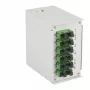 Caja para carril DIN EFB-ELEKTRONIK OS2 6xSC/APC acoplador dúplex sin pigtails (BHS60228.6)