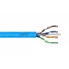 Cable de instalación DIGITUS CAT 6A U/UTP Dca AWG 23/1 LSOH 100m Azul rollo