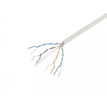 Cable de red LANBERG Cat.6 UTP LSZH 305m Gris CU Solid 23AWG Fluke Passed CPR