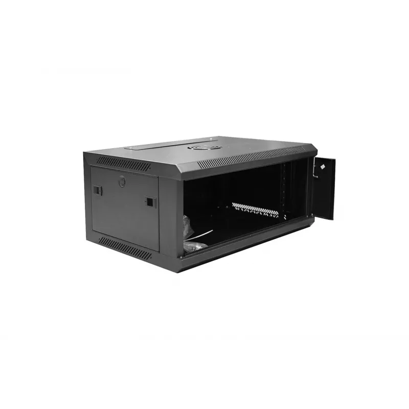 Digitus DN-W19 04U/450/B Armario rack 4U de montaje en pared negro