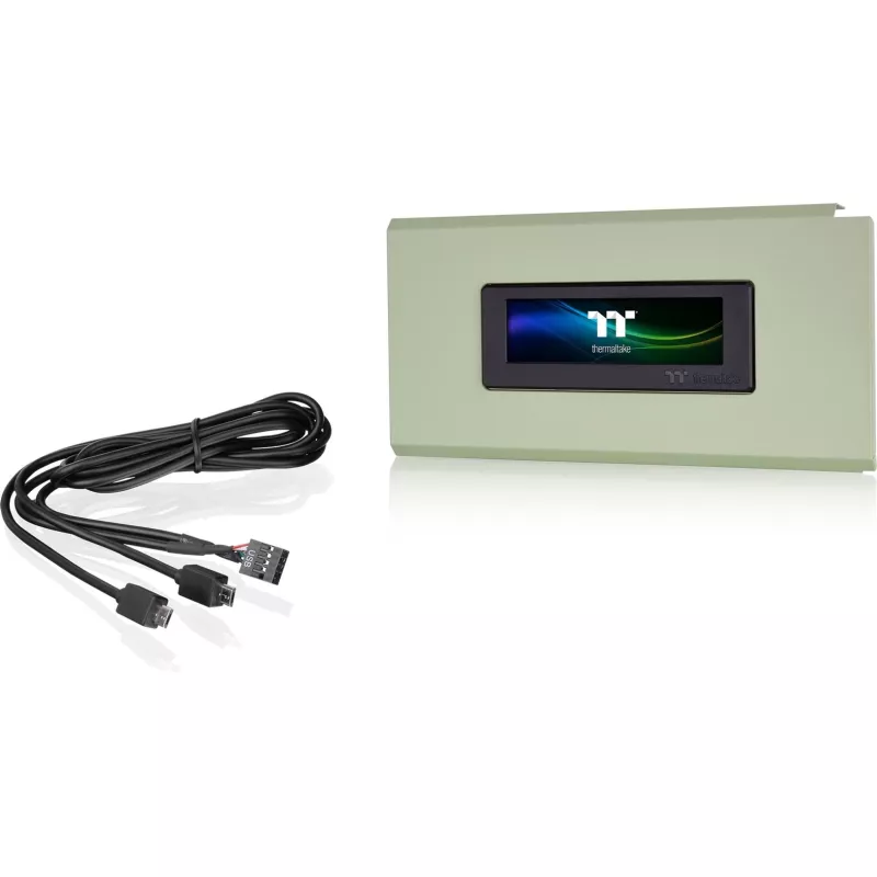 Thermaltake kit de panel LCD Matcha Green para la serie Ceres