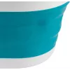 Beldray LA034816TQFEU7 Cesto de ropa plegable, blanco/menta