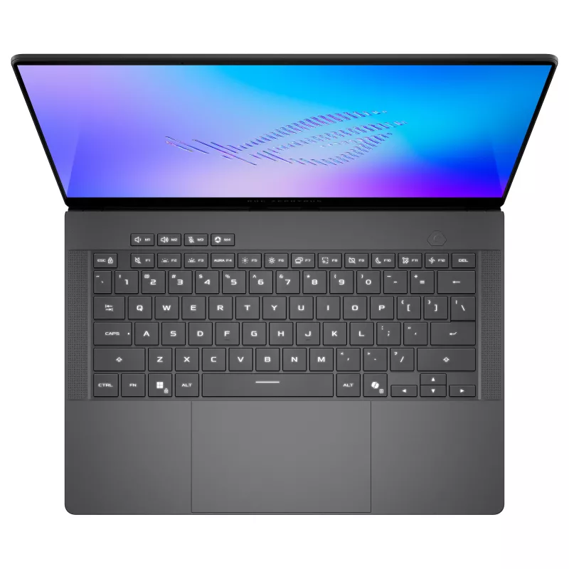 ASUS ROG Zephyrus G14 GU405AW-SY033W Portátil gaming, 14 inch 3K OLED 120Hz, Intel Core Ultra 9 386H, 64GB LPDDR5x, 2TB SSD, GeForce RTX 5080 16GB, Windows 11 Home