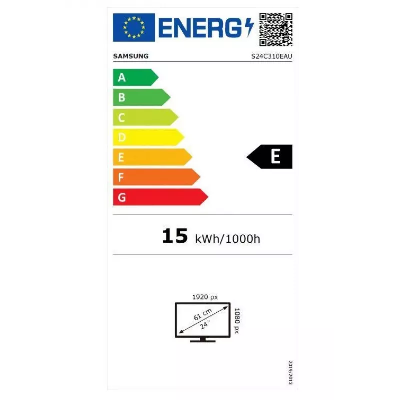 Samsung S24C310EAU Monitor LED IPS Full HD de 24
