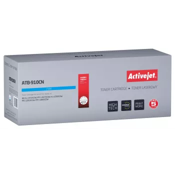 Activejet ATB-910CN Cartucho de tóner (sustituto de Brother TN-910C, Supreme, 9000 páginas, cian)