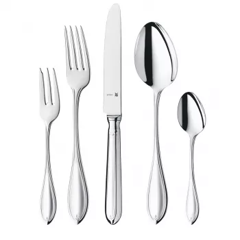 WMF Premiere Juego de cubiertos de 30 piezas, acero inoxidable Cromargan Protect