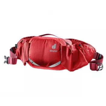 Deuter Pulse 3 Riñonera 3L Cherry-Masala roja