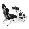 OPLITE Cockpit GTR S8 Infinity Force White simulador de carreras cockpit