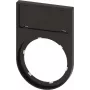 Siemens SIRIUS ACT 3SU1900-0AR10-0AA0 Portaetiquetas plano redondeado negro 12,5x27 mm