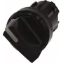 Siemens 3SU1002-2BF10-0AA0 selector, 22 mm, redondo, plástico, negro, 2 posiciones, con enclavamiento, iluminable, IP66/IP67/IP69/IP69K