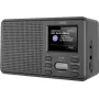 XORO DAB 142 Radio DAB+ portátil con FM, despertador, pantalla TFT de 2,4 pulgadas, negra