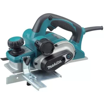 Makita KP0810C Cepillo eléctrico manual 1050W 12000 rpm 82 mm ancho de cepillado con cable Negro Verde