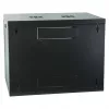 EFB-ELEKTRONIK Armario de pared 19 inch 9U, fijo, de una pieza, RAL 9005, profundidad 450 mm (691709VTS.45)