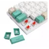 Defender VEXX GK-084 Teclado gaming mecánico, formato 75%, interruptores Outemu Red, Blanco