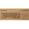 Defender VEXX GK-084 Teclado gaming mecánico, formato 75%, interruptores Outemu Red, Blanco