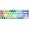 Defender VEXX GK-084 Teclado gaming mecánico, formato 75%, interruptores Outemu Red, Blanco