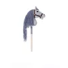 TOOTINY HOPPIHORSE caballito de peluche con palo A4, gris