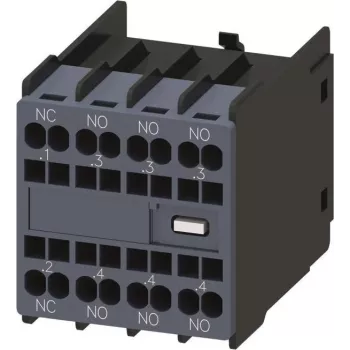Siemens SIRIUS 3RH2911-2HA31 bloque auxiliar 3NO+1NC conexión por tornillo montaje frontal
