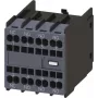Siemens SIRIUS 3RH2911-2HA31 bloque auxiliar 3NO+1NC conexión por tornillo montaje frontal