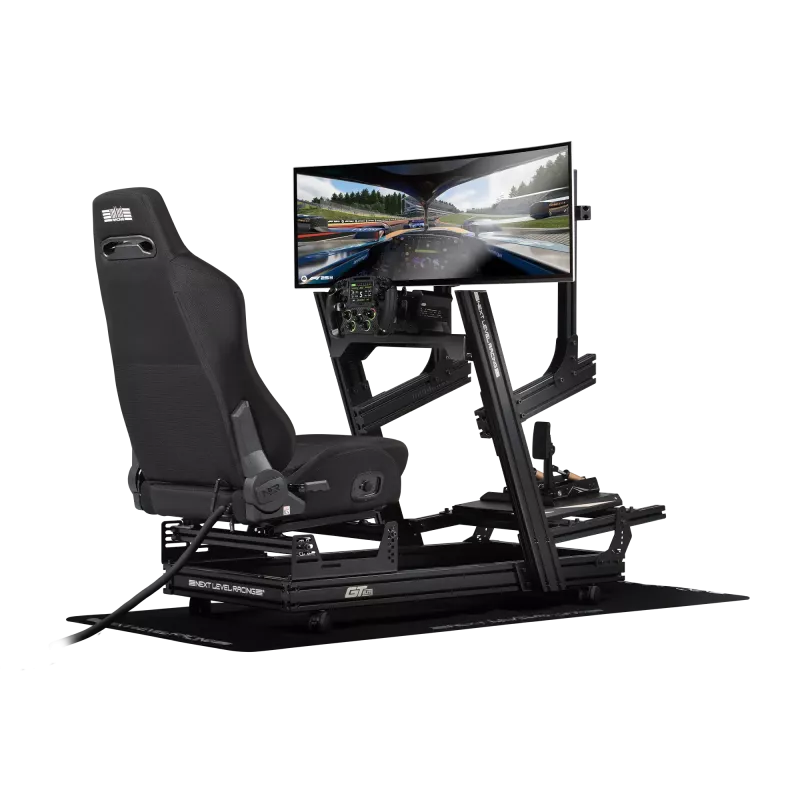 Next Level Racing ERS3 Asiento de sim racing con retroalimentación háptica