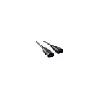 Bachmann cable alargador de corriente C14 a C13 0,75m negro