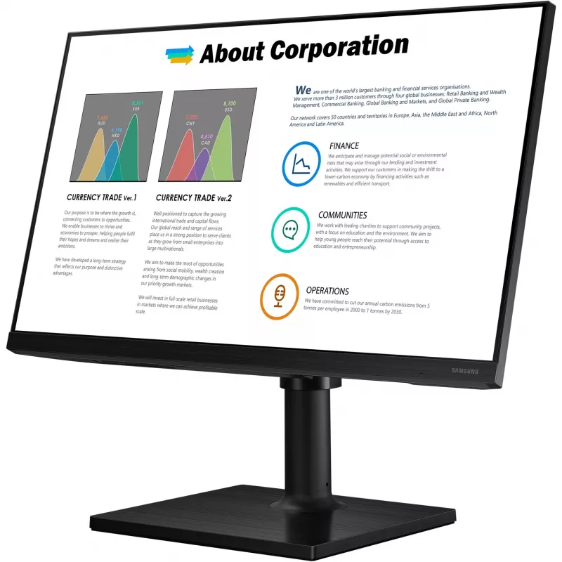 Samsung LF27T450FQRXEN Monitor 27