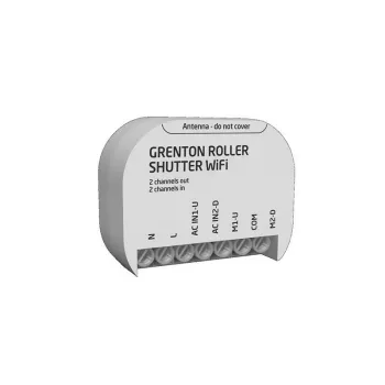 GRENTON Módulo de Salida Roller (1 Salida) Montaje Empotrado Wi-Fi