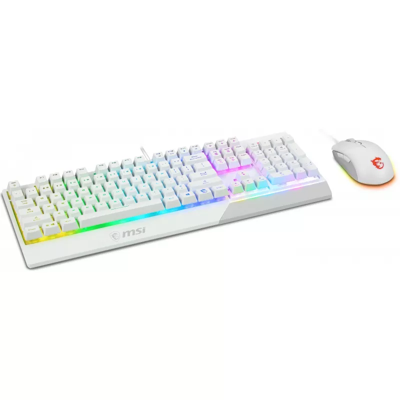 MSI Vigor GK30 Combo Blanco Conjunto Teclado y Ratón Gaming (Distribución DE)