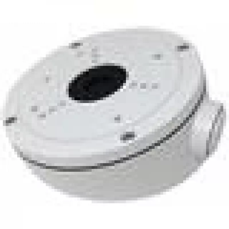 Hikvision DS-1281ZJ-S Caja de Conexión para Cámaras Dome/Turret, Blanco, Aleación de Aluminio