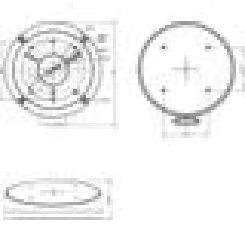 Hikvision DS-1281ZJ-S Caja de Conexión para Cámaras Dome/Turret, Blanco, Aleación de Aluminio