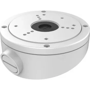 Hikvision DS-1281ZJ-S Caja de Conexión para Cámaras Dome/Turret, Blanco, Aleación de Aluminio