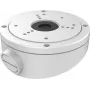 Hikvision DS-1281ZJ-S Caja de Conexión para Cámaras Dome/Turret, Blanco, Aleación de Aluminio
