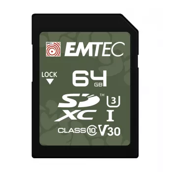 EMTEC Tarjeta de Memoria SDXC 64GB UHS-I U3 V30 Outdoor