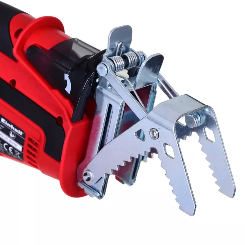 Einhell GE-GS 18 Li Solo Sierra de Podar a Batería 18V (Herramienta sin Batería) Negro/Rojo