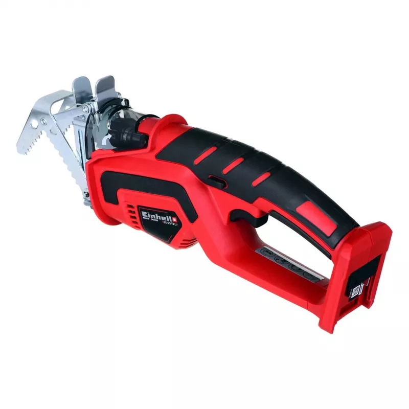 Einhell GE-GS 18 Li Solo Sierra de Podar a Batería 18V (Herramienta sin Batería) Negro/Rojo