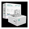 DeepCool PS750G WH 750W ATX 3.1 Full Modular 80 Plus Gold fuente de alimentación blanca