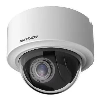 Hikvision DS-2DE3404W-DE(T5) Cámara de red PTZ Dome 4MP con AcuSense, zoom óptico 4x, IR hasta 50m, IP66, IK10