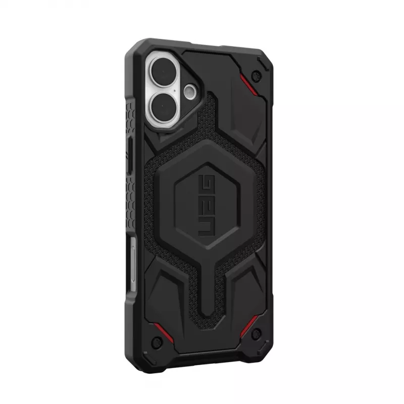 UAG Monarch Pro Kevlar Funda para móvil para Apple iPhone 16 Plus, 6,7 pulgadas, Negro