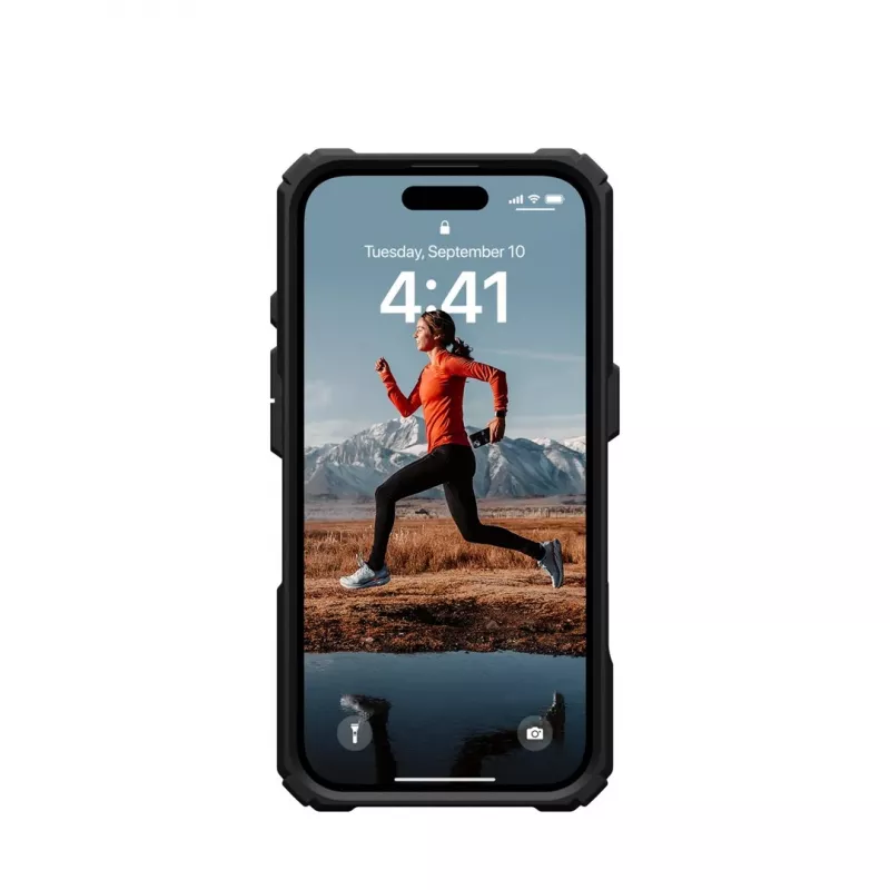 Urban Armor Gear Plasma XTE Funda para móvil 15,5 cm (6,1 pulgadas) Negro, Naranja