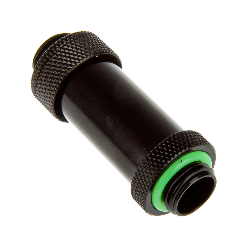 Bitspower Aqua-Pipe II (41-69mm) para depósito de compensación - Rosca G1/4, Negro mate