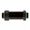 Bitspower Aqua-Pipe II (41-69mm) para depósito de compensación - Rosca G1/4, Negro mate