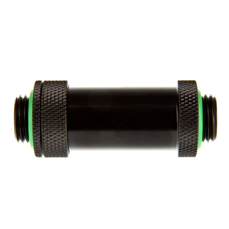 Bitspower Aqua-Pipe II (41-69mm) para depósito de compensación - Rosca G1/4, Negro mate